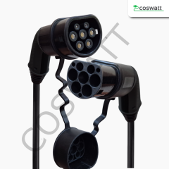 Coswatt Tip-2 Şarj Kablosu 22 kW / 32A / 3m Kablolu / 380V AC / Taşıma Çantası Hediyeli